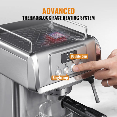 Professional Latte & Cappuccino Maker for Home