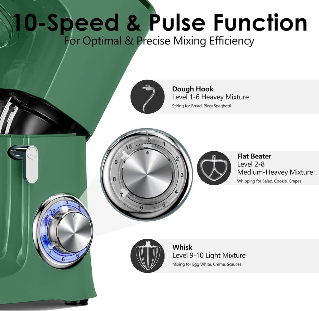 8.5QT Extra Large Stand Kitchen Mixer 900W