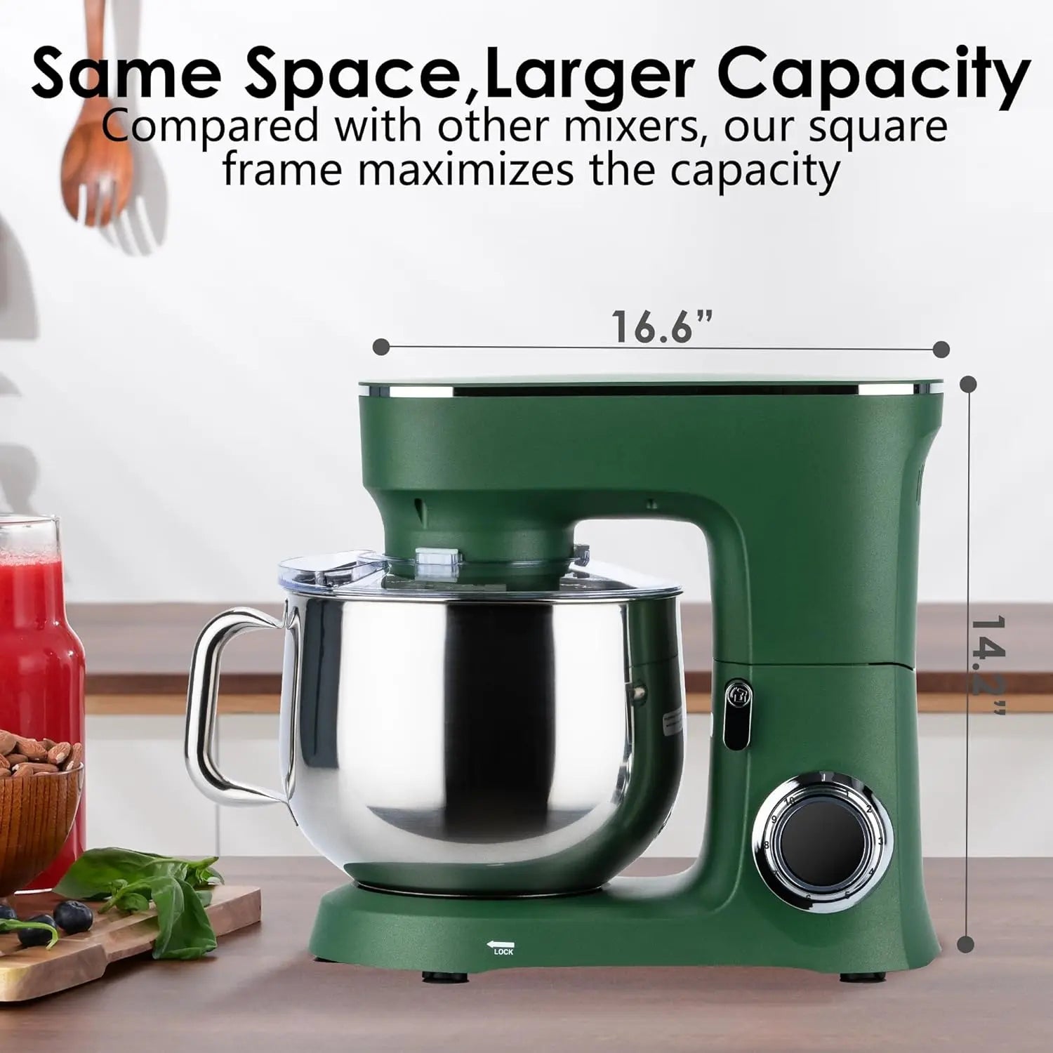 8.5QT Extra Large Stand Kitchen Mixer 900W