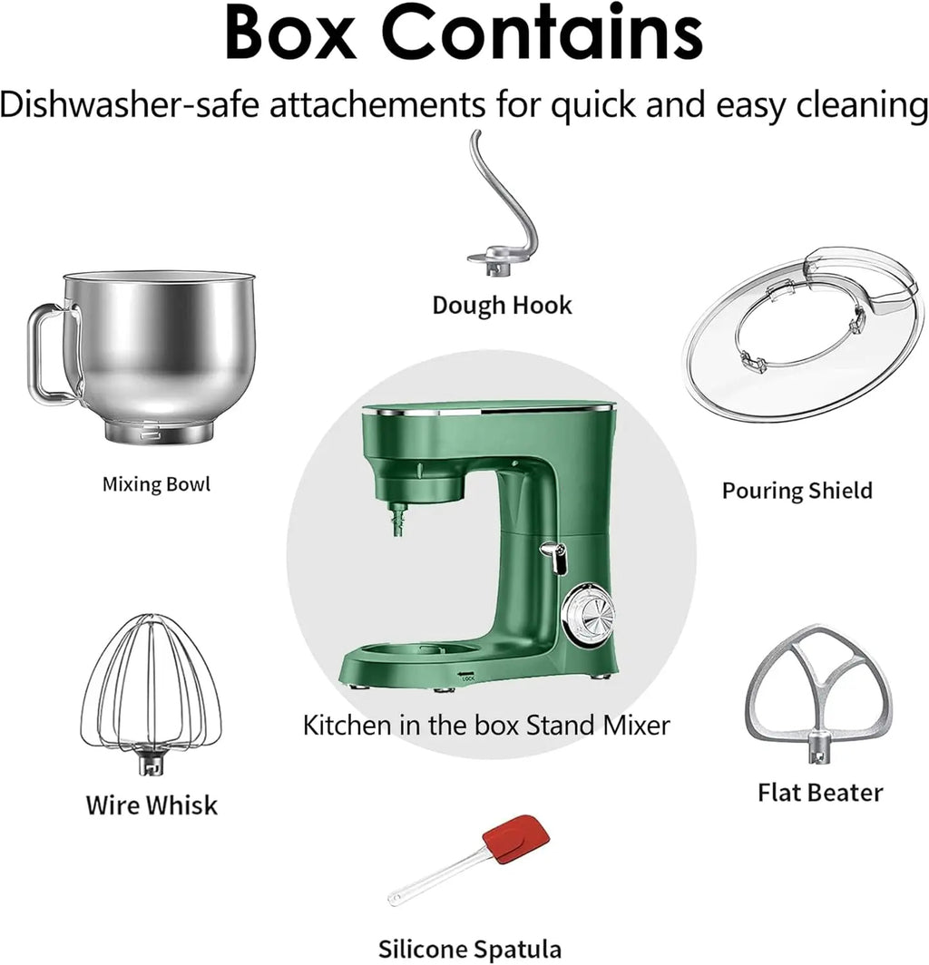 8.5QT Extra Large Stand Kitchen Mixer 900W
