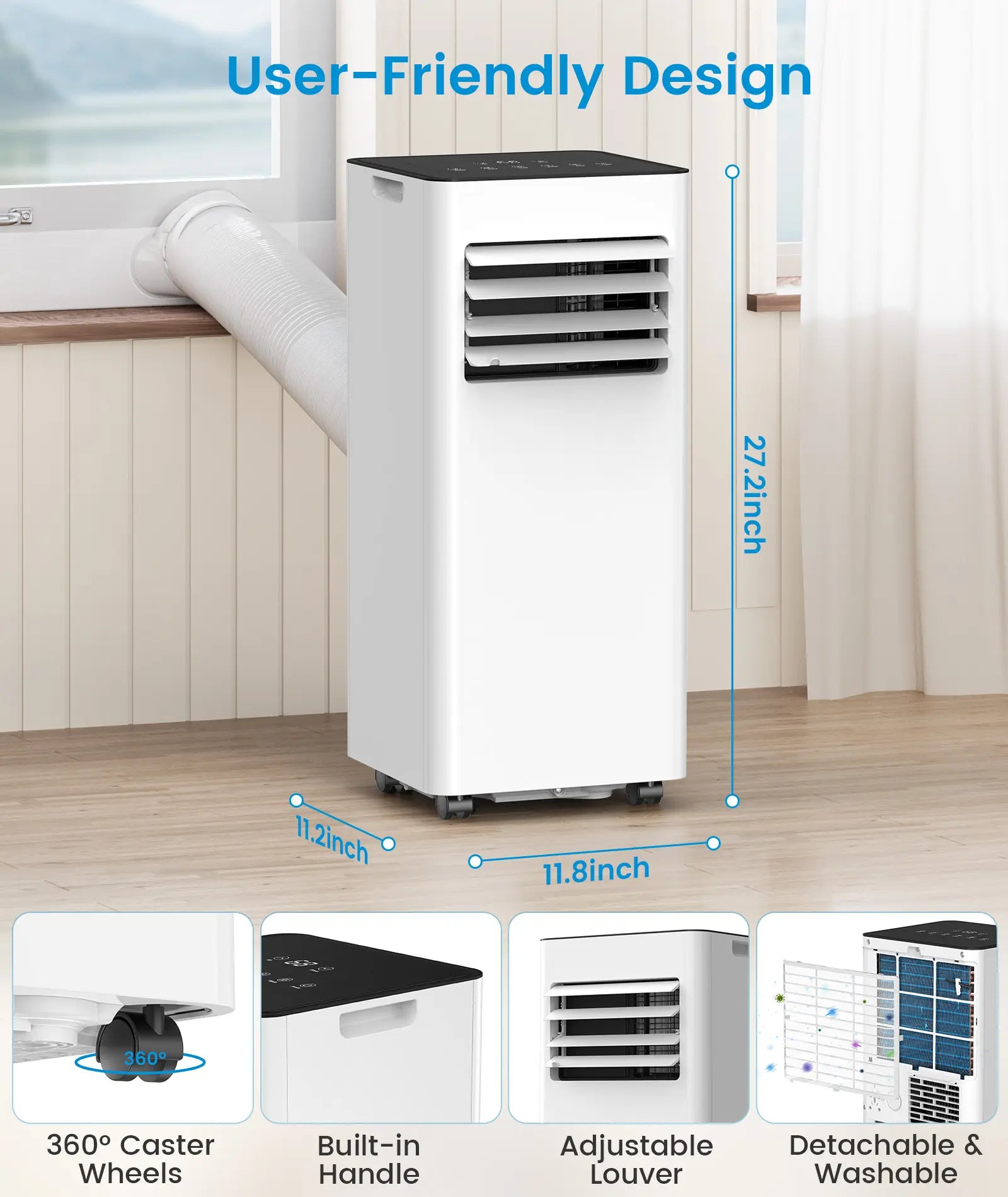 8,000/10,000 BTU Portable Air Conditioners