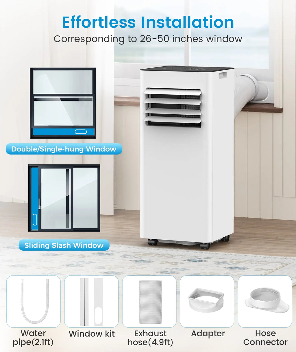 8,000/10,000 BTU Portable Air Conditioners