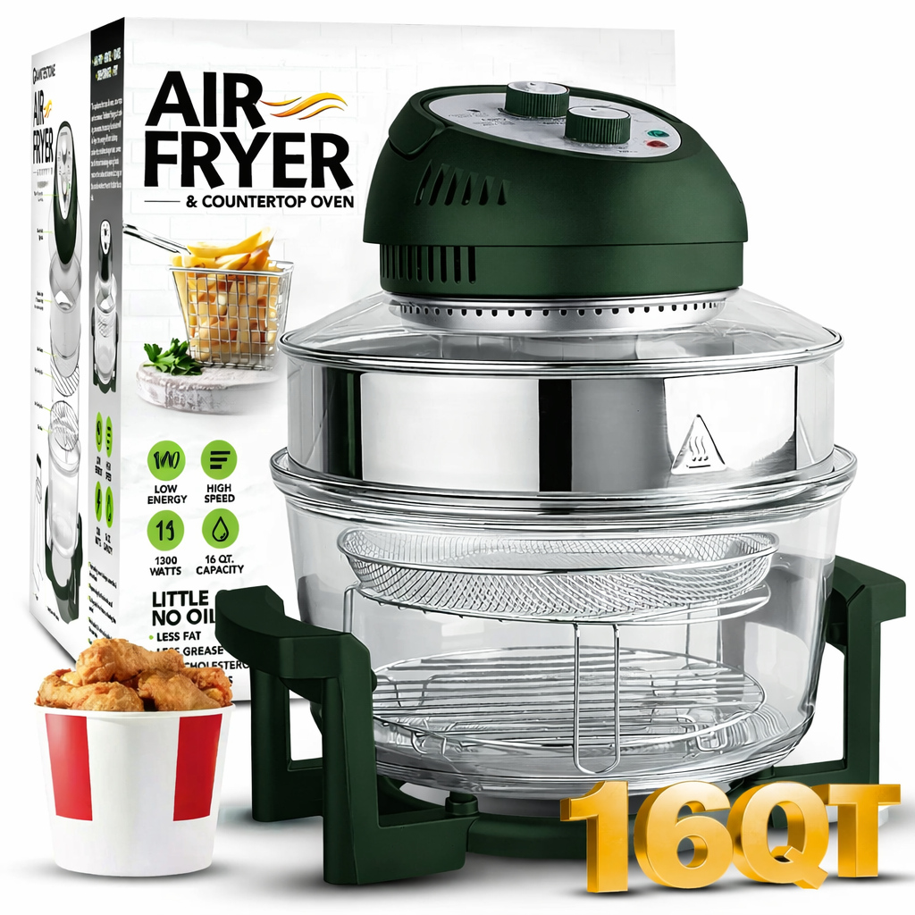 16 Qt Extra Large Air Fryer 2026 New